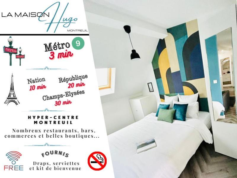 La Maison Hugo Montreuil  Esterno foto